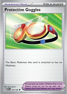 Protective Goggles #164 - Pokemon Scarlet & Violet 151