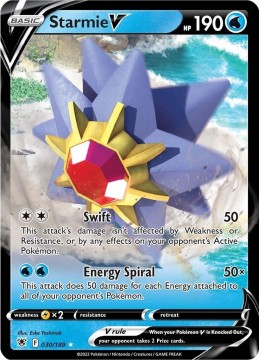 Starmie V #30 - Pokemon Astral Radiance 