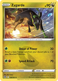 Zygarde #134 - Pokemon Silver Tempest