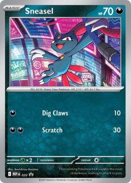Sneasel #20 - Pokemon Promo 