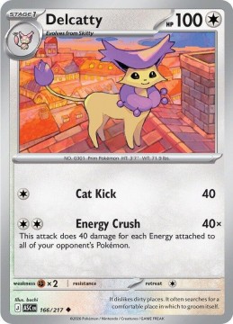 Delcatty POKEBALL PATTERN #166 - Pokemon Ascended Heroes 