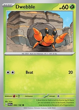 Dwebble #6 - Pokemon Paradox Rift