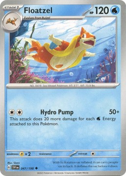 Floatzel #47 - Pokemon Scarlet & Violet