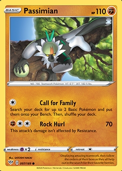 Passimian #97 - Pokemon Darkness Ablaze