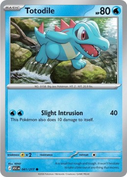 Totodile POKEBALL PATTERN #41 - Pokemon Ascended Heroes