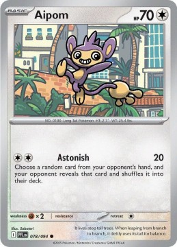 Aipom #78 - Pokemon Phantasmal Flames
