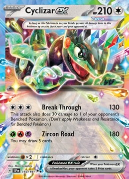 Cyclizar ex #159 - Pokemon Surging Sparks