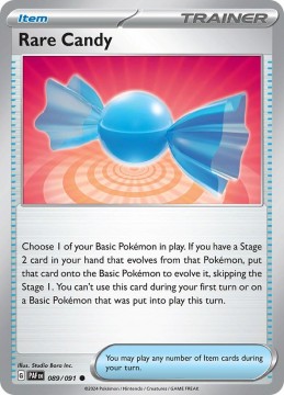 Rare Candy #89 - Pokemon Paldean Fates