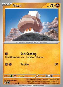 Nacli #121 - Pokemon Paldea Evolved