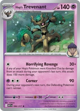 Hop's Trevenant ENERGY PATTERN #96 - Pokemon Ascended Heroes