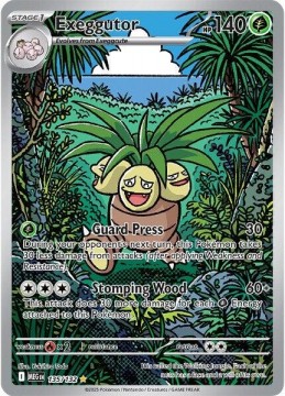 Exeggutor #135 - Pokemon Mega Evolution 