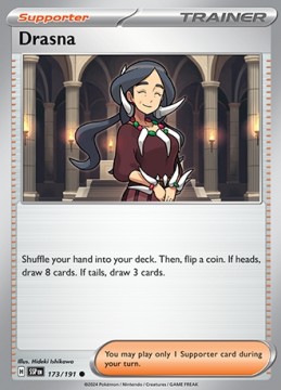 Drasna REVERSE HOLO #173 - Pokemon Surging Sparks