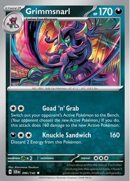 Grimmsnarl HOLO #96 - Pokemon Stellar Crown