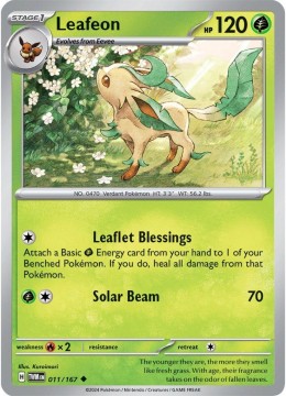 Leafeon #11 - Pokemon Twilight Masquerade