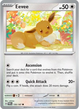 Eevee #135 - Pokemon Twilight Masquerade
