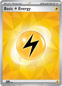 Basic Lightning Energy HOLO #12 - Pokemon Scarlet & Violet Energy