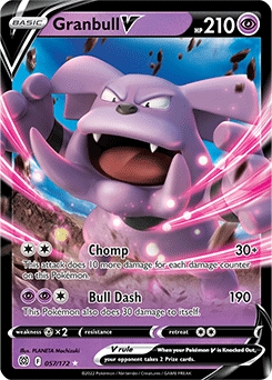 Granbull V #57 - Pokemon Brilliant Stars