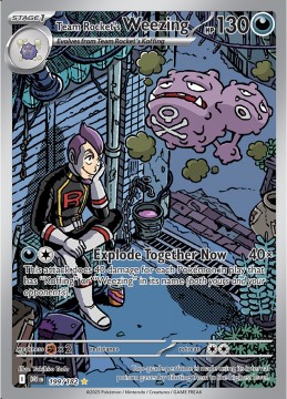 Team Rocket's Weezing #199 - Pokemon Destined Rivals