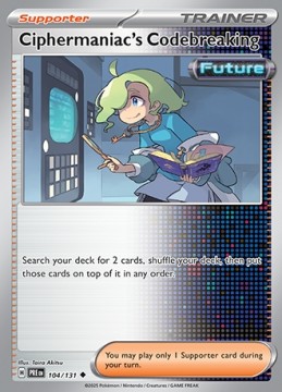 Ciphermaniac's Codebreaking #104 - Pokemon Prismatic Evolutions
