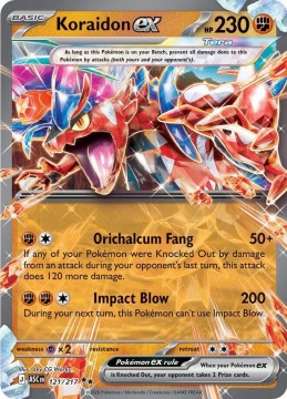 Koraidon EX #121 - Pokemon Ascended Heroes