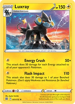 Luxray #51 - Pokemon Brilliant Stars
