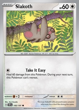 Slakoth #145 - Pokemon Surging Sparks