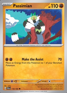 Passimian #118 - Pokemon Paldea Evolved