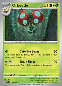 Orbeetle #12 - Pokemon Paradox Rift 