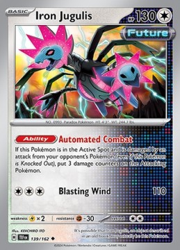 Iron Jugulis #139 - Pokemon Temporal Forces