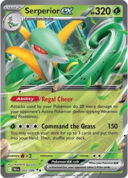Serperior EX #3 - Pokemon Black Bolt