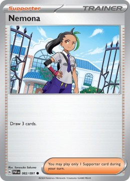 Nemona #82 - Pokemon Paldean Fates