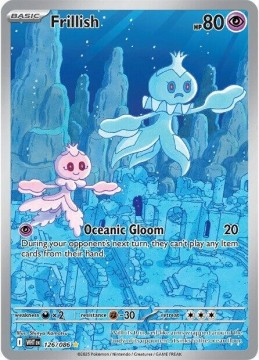 Frillish #126 - Pokemon White Flare