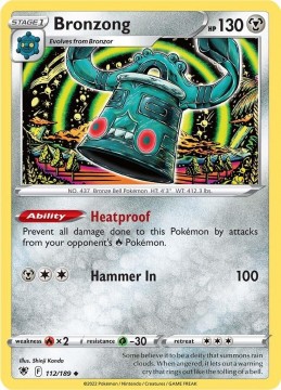 Bronzong #112 - Pokemon Astral Radiance