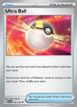 Ultra Ball #196 - Pokemon Scarlet & Violet 