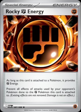 Rocky Fighting Energy HOLO #87 - Pokemon Perfect Order