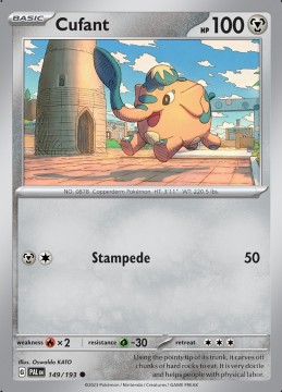 Cufant #149 - Pokemon Paldea Evolved