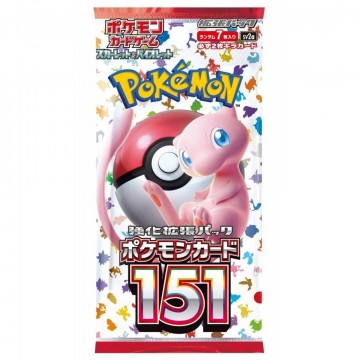 Pokemon - 151 Japansk Boosterpack