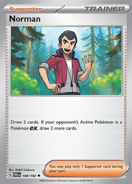 Norman #168 - Pokemon Paradox Rift 