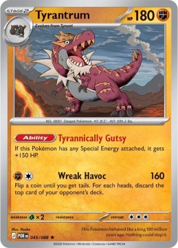 Tyrantrum HOLO #45 - Pokemon Perfect Order