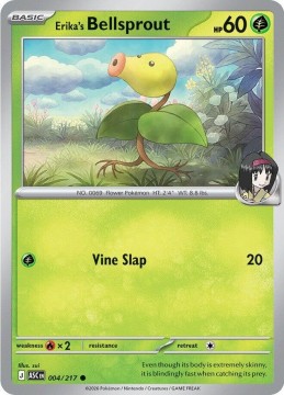 Erika's Bellsprout POKEBALL PATTERN #4 - Pokemon Ascended Heroes