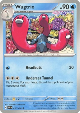 Wugtrio #57 - Pokemon Scarlet & Violet