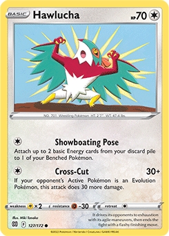 Hawlucha #127 - Pokemon Brilliant Stars 