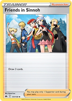 Friends in Sinnoh #131 - Pokemon Crown Zenith 