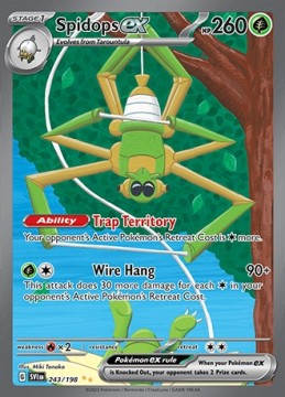 Spidops EX #243 - Pokemon Scarlet & Violet 