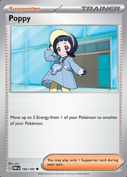Poppy #193 - Pokemon Obsidian Flames