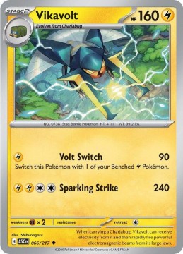 Vikavolt ENERGY PATTERN #66 - Pokemon Ascended Heroes