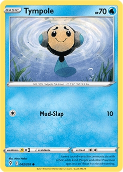 Tympole REVERSE HOLO #42 - Pokemon Evolving Skies