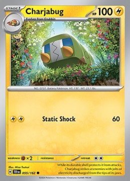 Charjabug #55 - Pokemon Temporal Forces