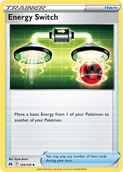 Energy Switch #129 - Pokemon Crown Zenith
