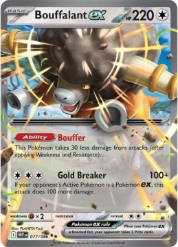 Bouffalant EX #77 - Pokemon White Flare